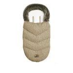 KikkaBoo Zimska navlaka za kolica Luxury Fur Dots Beige (KKB41095)