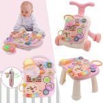 KikkaBoo Guralica Play & Grow 2in1 Pink (KKB30074) - Слика 5