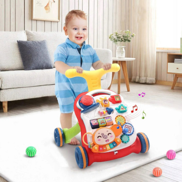 18235 KikkaBoo Guralica Play & Grow 2in1 Red (KKB80076) - Слика 5