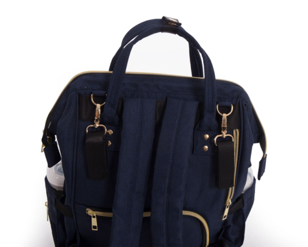 18746 KikkaBoo Torba za mame Siena Navy (KKB20024) - Слика 4