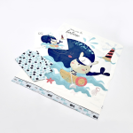 KikkaBoo Posteljina sa ogradicom 6 pcs 70/140 Happy Sailor (KKB60057) - Слика 4