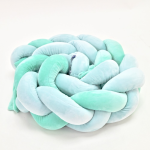 KikkaBoo Pletenica za krevetac trostruka 180 cm Mint (KKB51140) - Слика 2