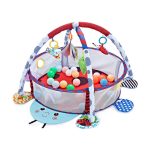 KikkaBoo Podloga za igru sa 30 loptica Ladybug (KKB102360