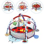 KikkaBoo Podloga za igru sa 30 loptica Ladybug (KKB102360 - Слика 2