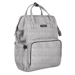 KikkaBoo Torba za mame Siena Light Grey/Silver (KKB20086)