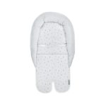 KikkaBoo Podloga za autosedište od memorijske pene Dots Blue (KKB12111)