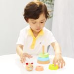 Drvena slagalica piramida Meda Classic World