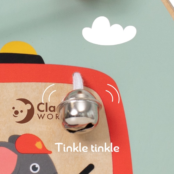 20168-4-me Drveni set Vatrogasni kamion Classic World - Слика 7