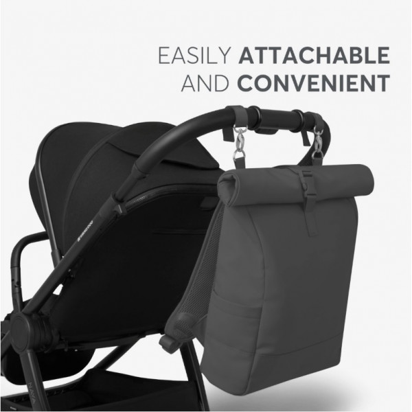 21535 KikkaBoo Torba za mame Jayden Grey (KKB22092) - Слика 6