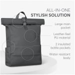 KikkaBoo Torba za mame Jayden Grey (KKB22092) - Слика 5