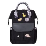 KikkaBoo Torba za mame Myla Black (KKB21089)