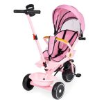 2u1 tricikl sa rotirajućim sedištem i sklopivom tendom Pink, ECOTOYS - Слика 4