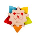 Drvena igračka za bebe sa ogledalom Cvetić Classic World - Слика 2