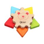 Drvena igračka za bebe sa ogledalom Cvetić Classic World - Слика 3