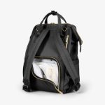 KikkaBoo Torba za mame Siena premium Black/Silver (KKB22111) - Слика 3