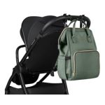 KikkaBoo Torba za mame Siena premium Army Green (KKB22115) - Слика 7