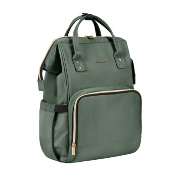 32825 KikkaBoo Torba za mame Siena premium Army Green (KKB22115) - Слика 3