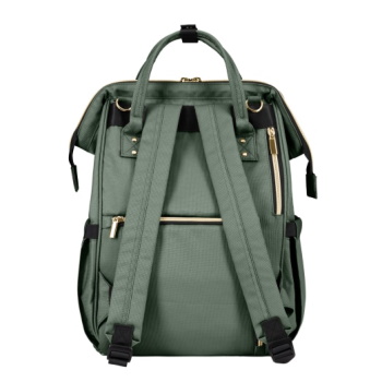 32826 KikkaBoo Torba za mame Siena premium Army Green (KKB22115) - Слика 2