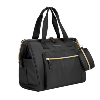 32852 KikkaBoo Torba za mame Maxi premium Black (KKB22106) - Слика 2