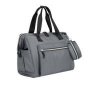32859 KikkaBoo Torba za mame Maxi premium Grey (KKB22107) - Слика 6