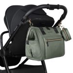 KikkaBoo Torba za mame Maxi premium Army Green (KKB22109) - Слика 5