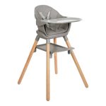 KikkaBoo Hranilica Woody 6in1 Grey (KKB11173)