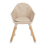 KikkaBoo Hranilica Woody 6in1 Beige (KKB11174) - Слика 3