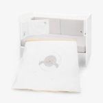 KikkaBoo Posteljina sa ogradicom 6 pcs 60/120 Seally Me (KKB60135)