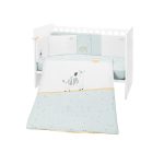 KikkaBoo Posteljina navlaka 3 pcs Stripy Friends  (KKB30185)
