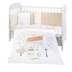 KikkaBoo Posteljina sa ogradicom 6 pcs 70/140 My Teddy (KKB60095)