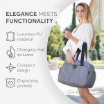 KikkaBoo Torba za mame Chelsea premium Grey (KKB22118) - Слика 5