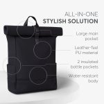 KikkaBoo Torba za mame Jayden Black (KKB22091) - Слика 3