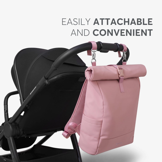 35462 KikkaBoo Torba za mame Jayden Pink (KKB22093) - Слика 2