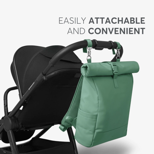 35466 KikkaBoo Torba za mame Jayden Mint (KKB22094) - Слика 5