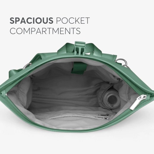 35467 KikkaBoo Torba za mame Jayden Mint (KKB22094) - Слика 4