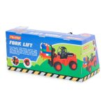 Veliki viljuškar za decu PowerTruck + Supermix set konstruktora 30 delova Polesie