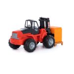 Veliki viljuškar za decu PowerTruck + Supermix set konstruktora 30 delova Polesie - Слика 3