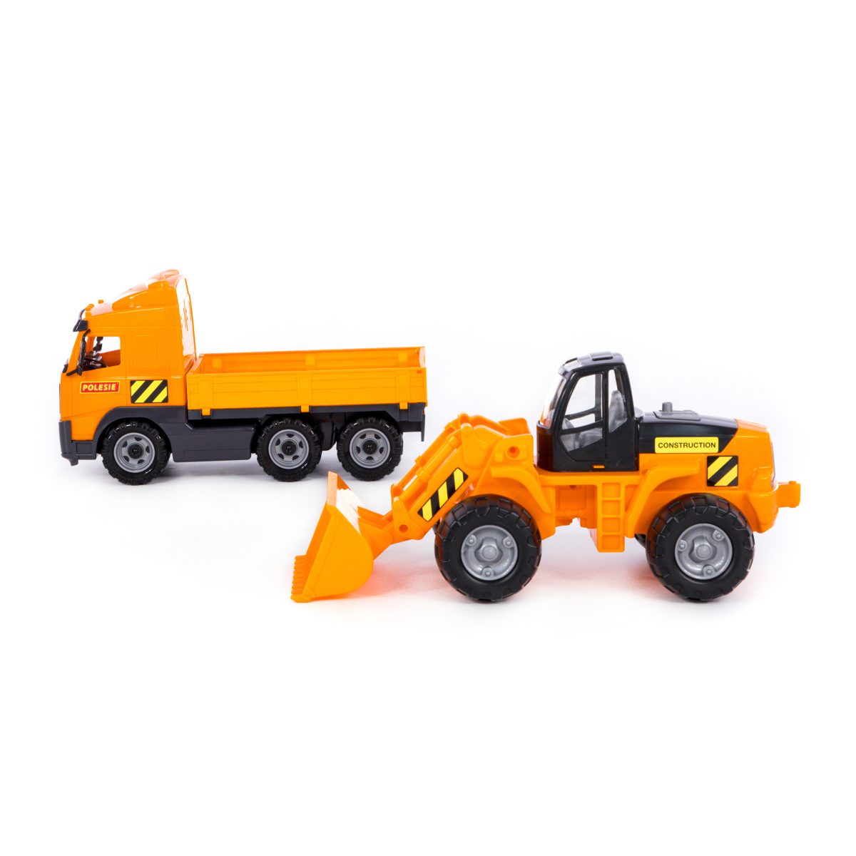 36865_2_1_02 Veliki Kamion za decu sa spuštenom stranom i utovarivač PowerTruck Polesie - Слика 7