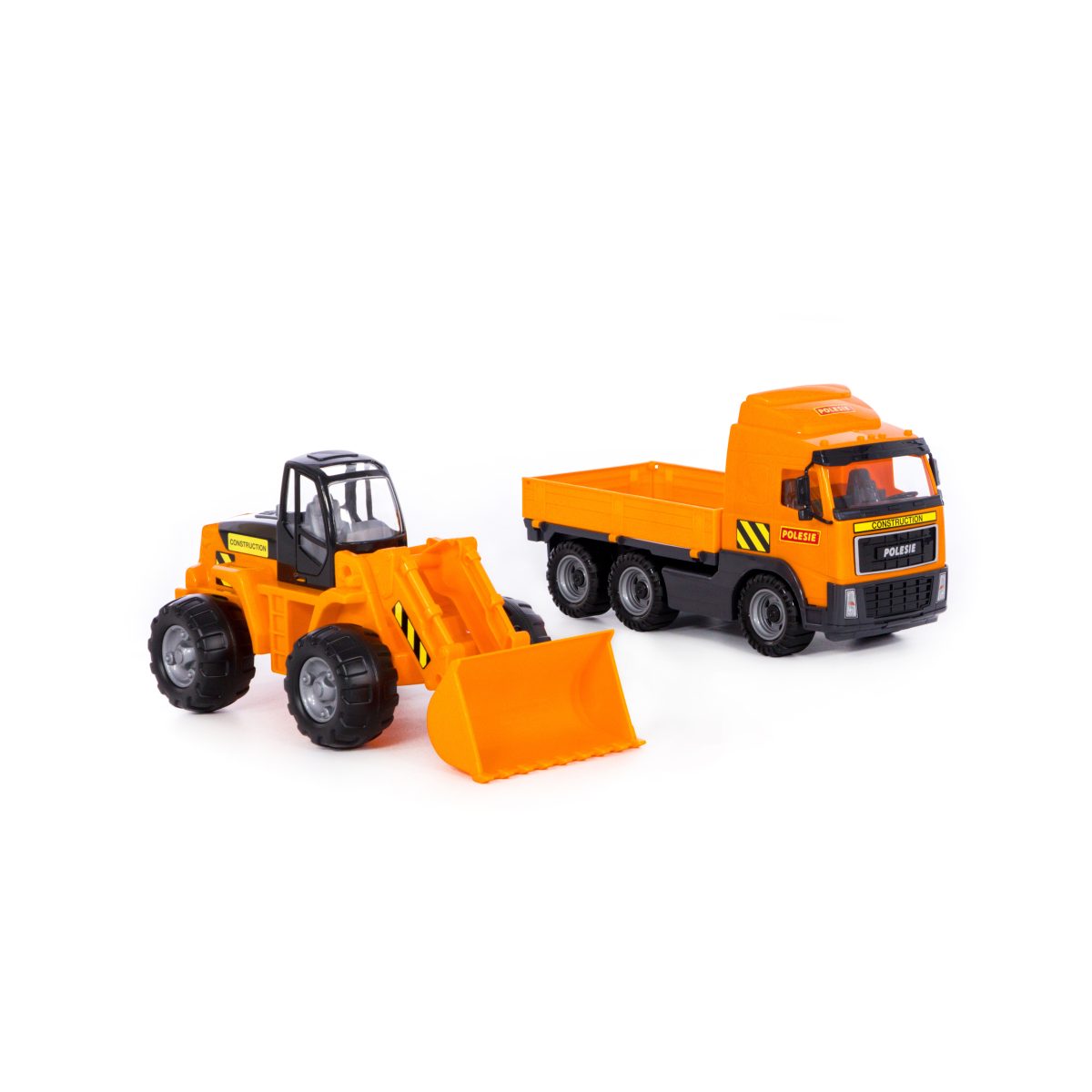 36865_2_1_06 Veliki Kamion za decu sa spuštenom stranom i utovarivač PowerTruck Polesie - Слика 5