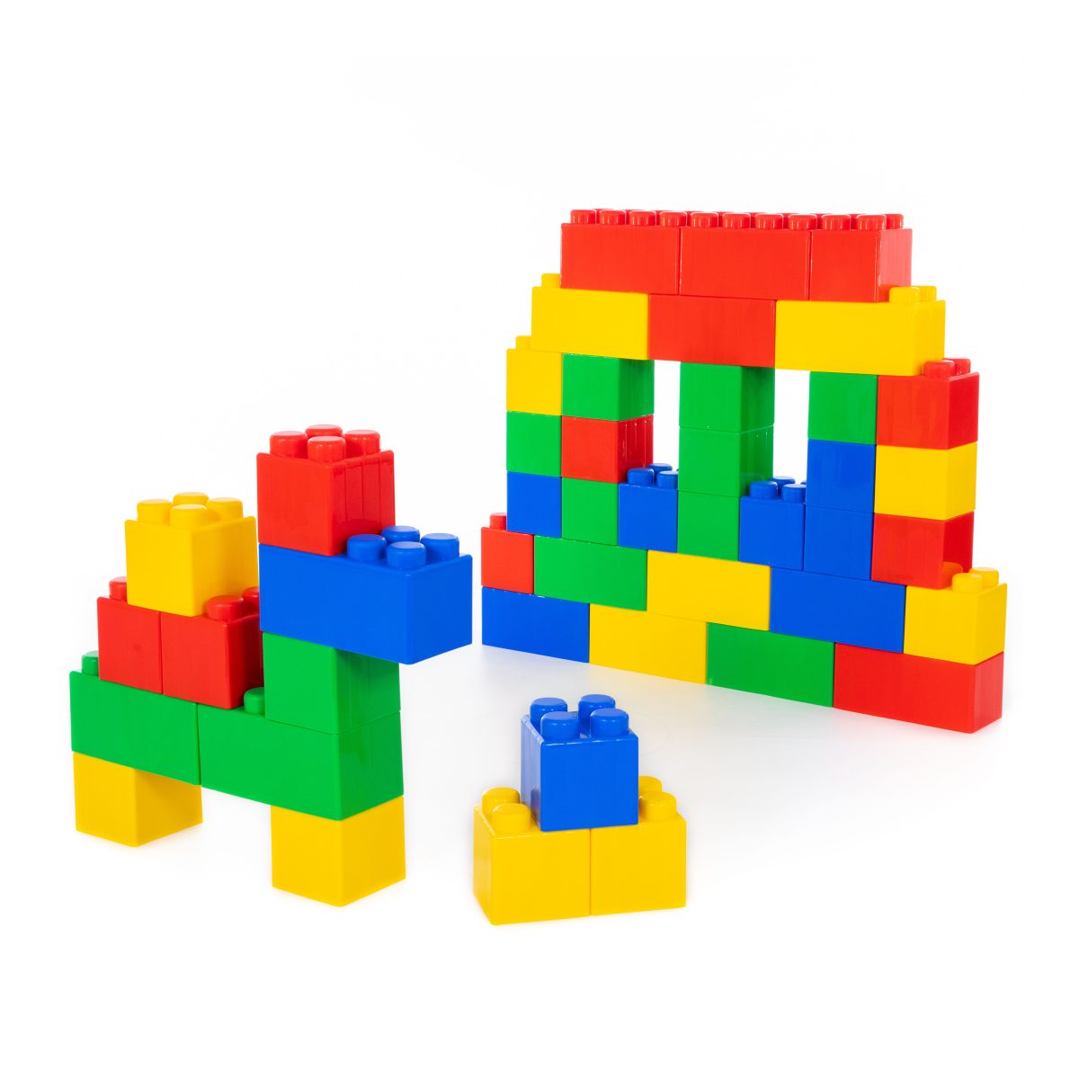 37510_2_1_06 Konstruktorski set kocke XXL 45 delova Polesie - Слика 7