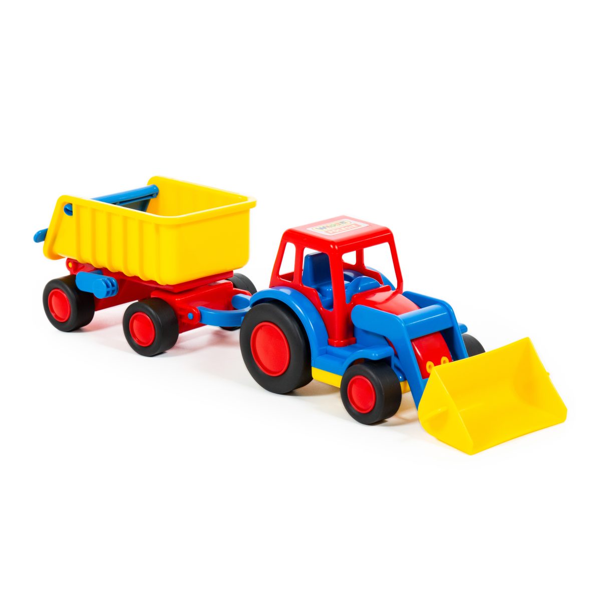 37657_2_3_06 Traktor za decu sa lopatom i prikolicom Basics Polesie - Слика 5