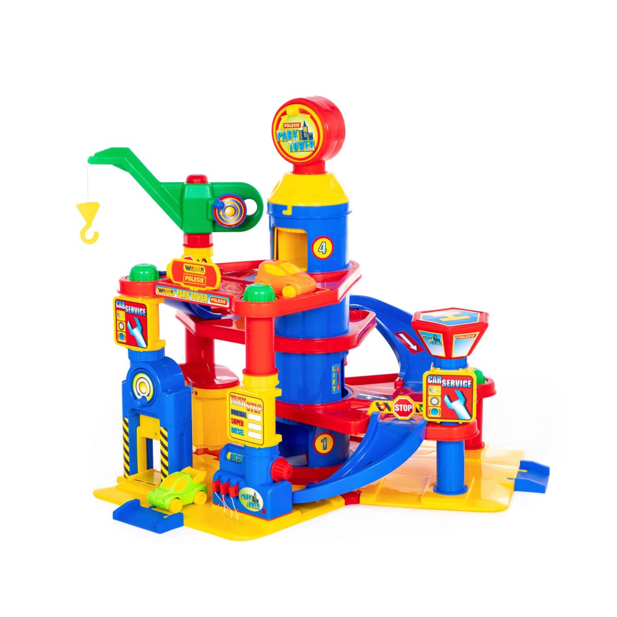 Parking garaža za decu na 4 nivoa i automobilima Park Tower Polesie - Слика 4