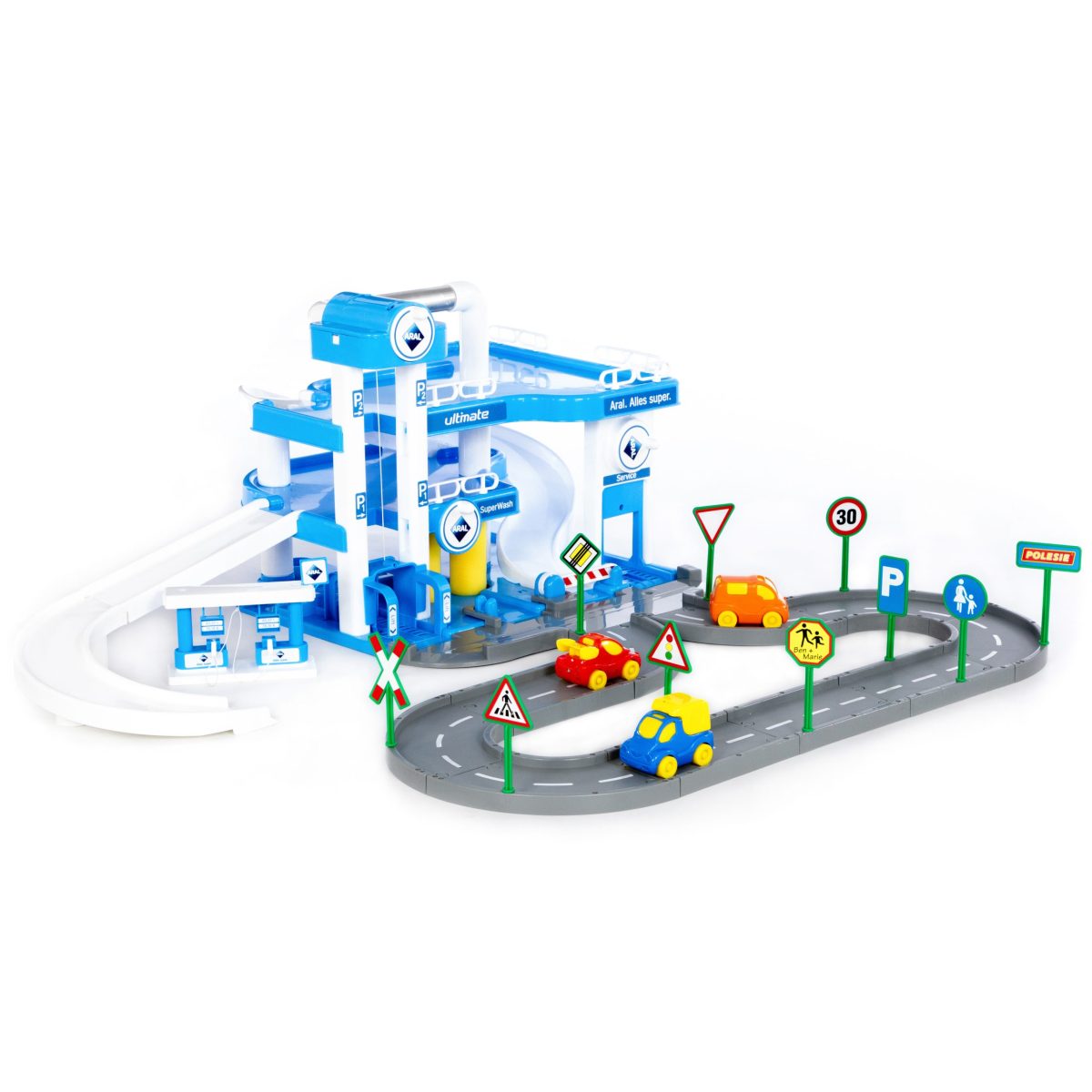 Parking garaža za decu na 3 nivoa i ulicom ARAL 3 Polesie - Слика 2