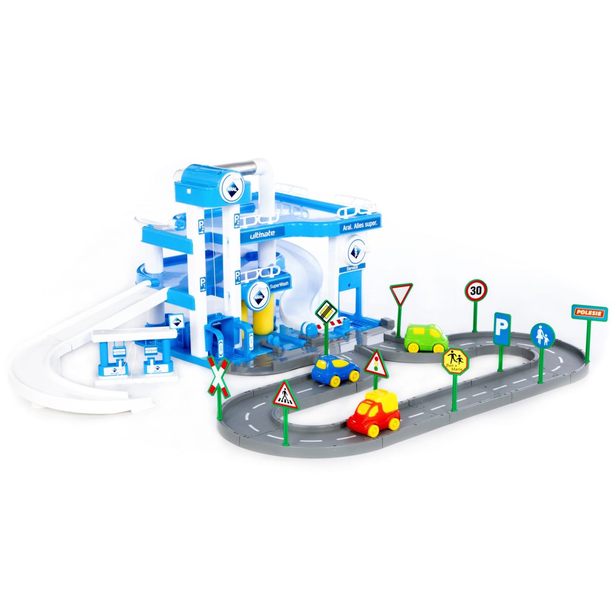 Parking garaža za decu na 3 nivoa i ulicom ARAL 3 Polesie - Слика 3