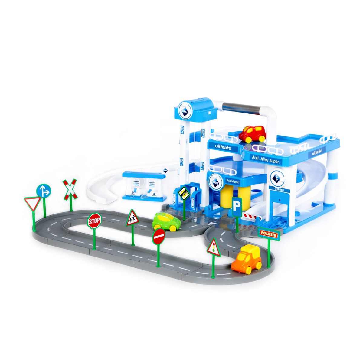 Parking garaža za decu na 3 nivoa i ulicom ARAL 3 Polesie - Слика 11