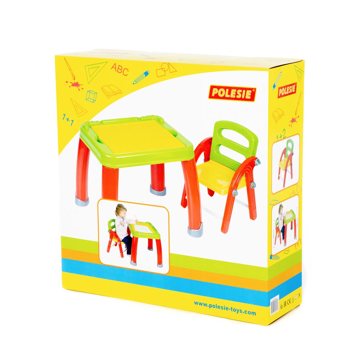 43023_2_01_01 Set sto i stolica za decu Polesie - Слика 4