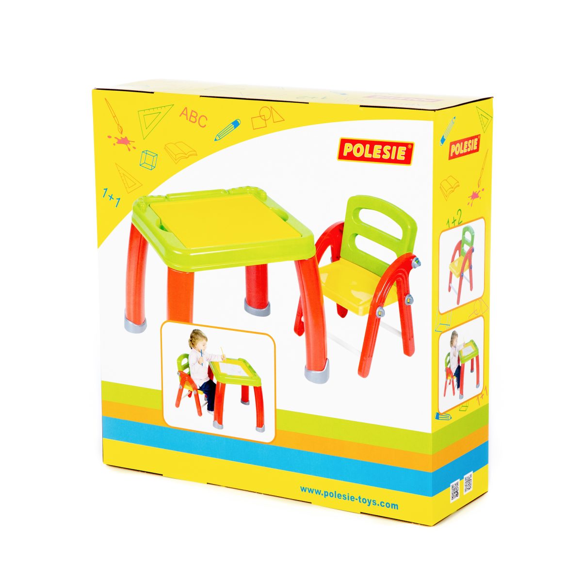 43023_2_01_04 Set sto i stolica za decu Polesie - Слика 3