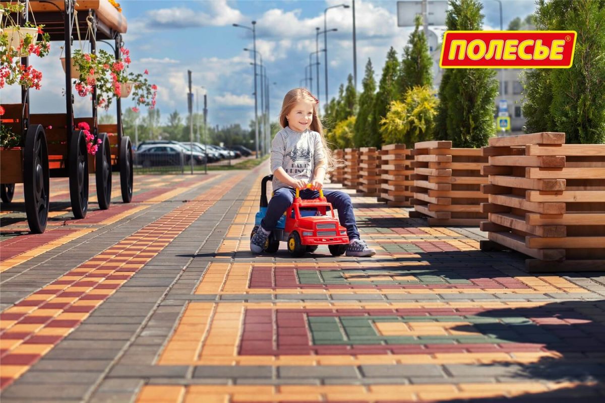 43801_3 Guralica MaxiTruck crveno-plava Polesie - Слика 2