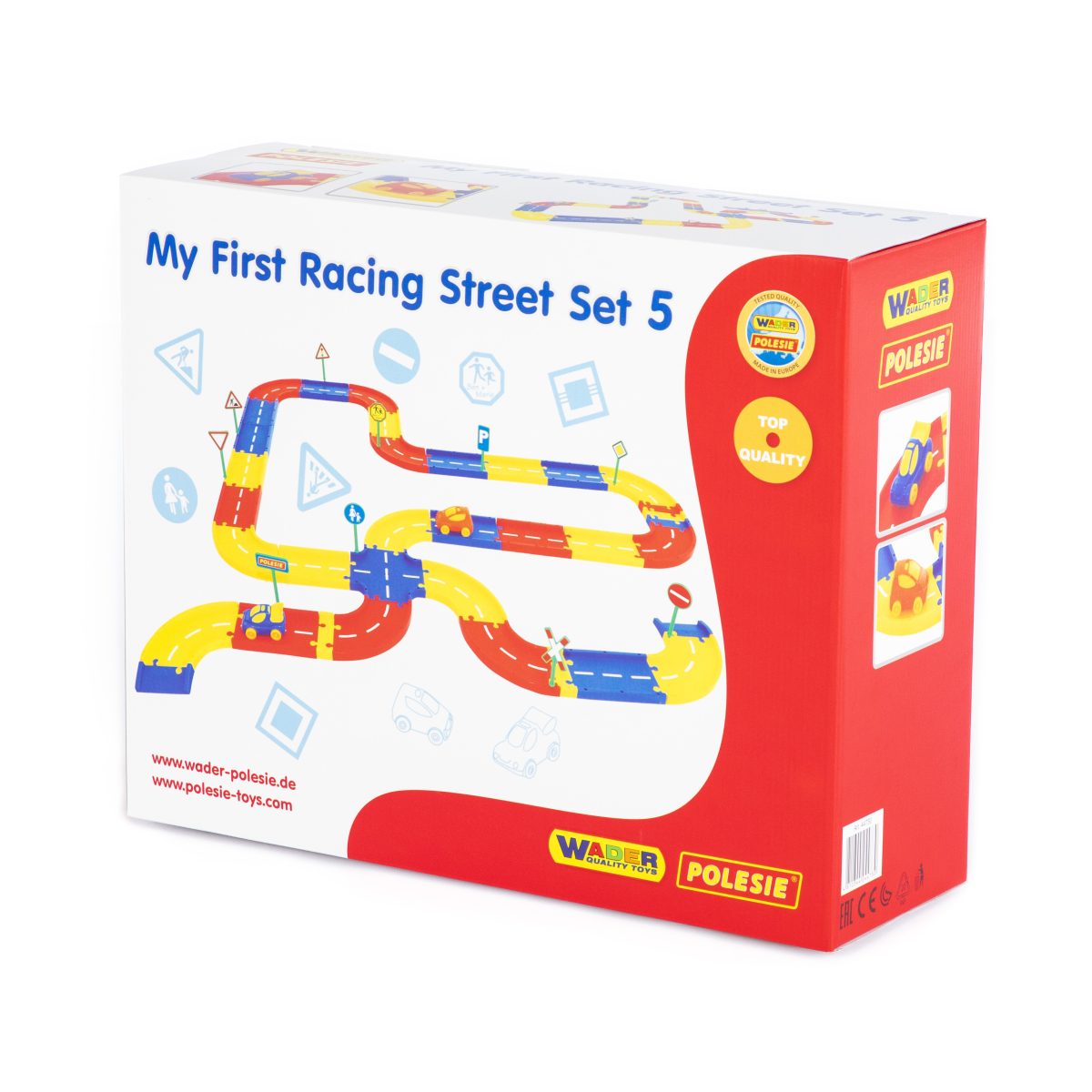 44730_2_01_01 Trkačka staza za decu Set 5 Polesie - Слика 1