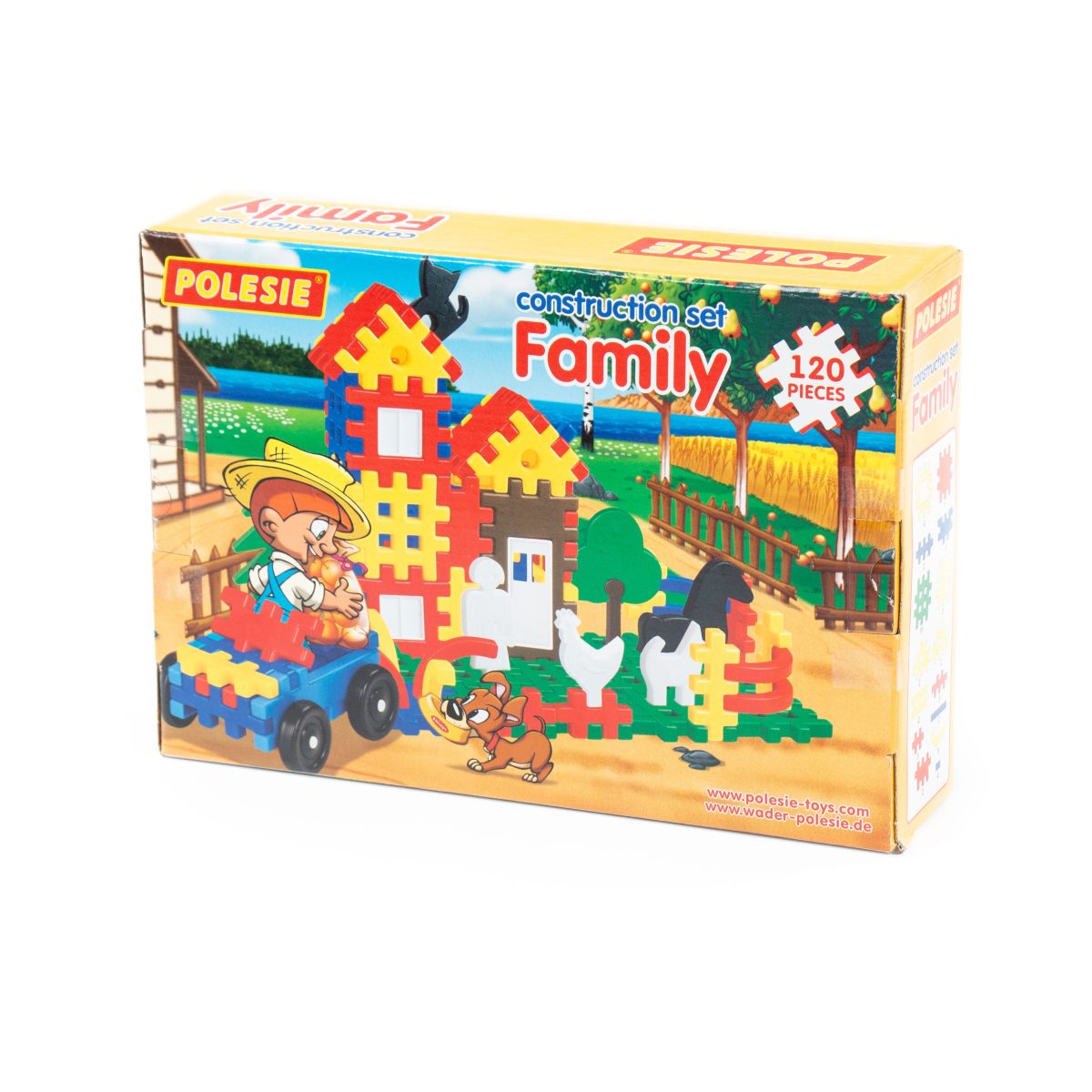4826_2_01_04 Konstruktorski set Porodica 120 delova Polesie - Слика 6